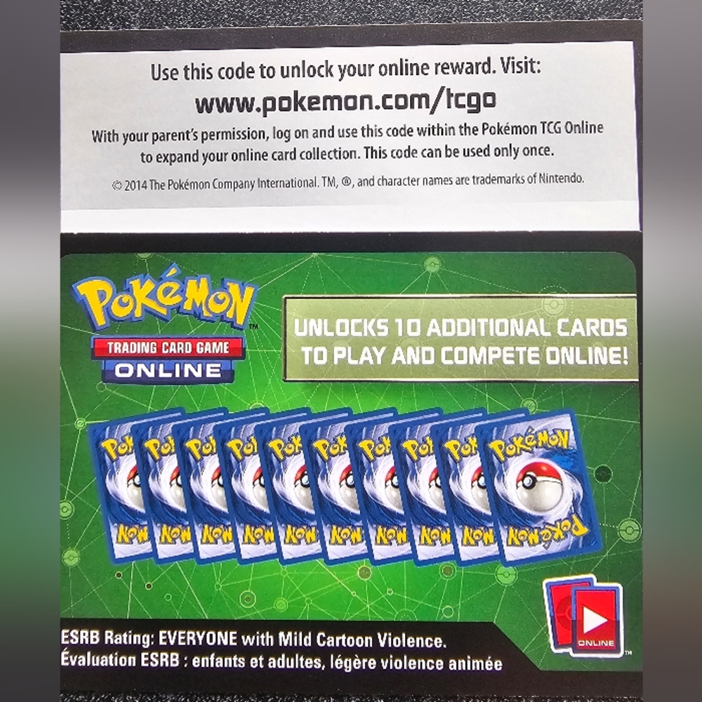 597 Pokemon code cards